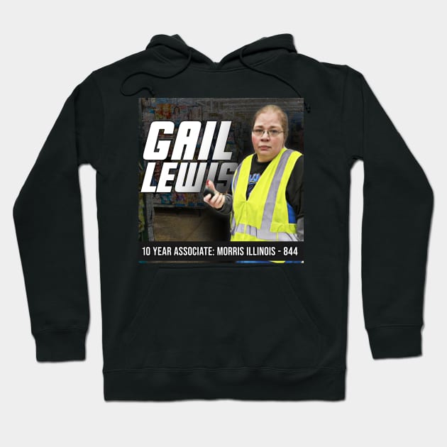 Gail Lewis 10 Year Associate Hoodie by Comedic Apparel